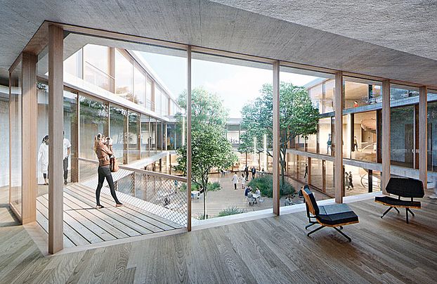 Neubau DSBG innen